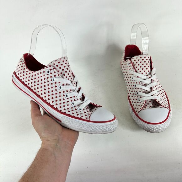 Converse Chuck Taylor All Star Boys 5 White Low Running Athletic Shoes 652816C - Picture 1 of 11